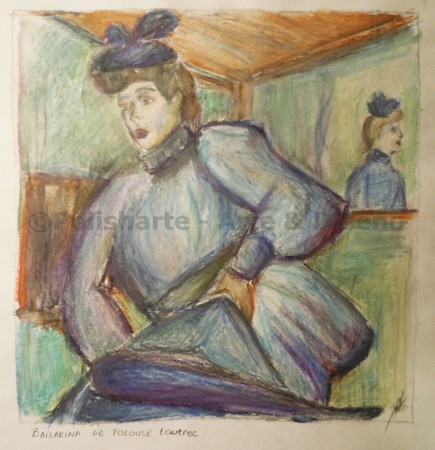 Bailarina de Tolouse Loutrec. 2008